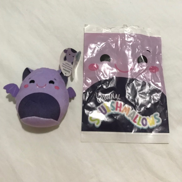 Squishmallows Zumirez McDonald's Happy Meal Toy 2025 Bat - Picture 1 of 3